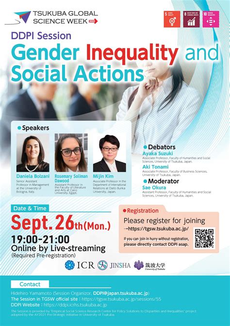 【926】ddpi Session Gender Inequality And Social Actions Icr