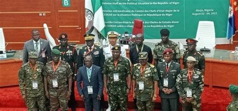 Niger Vers Une Intervention Militaire De La Cedeao Integral News