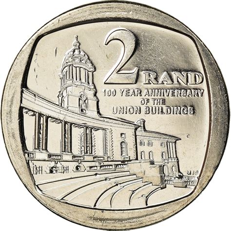 Two Rand 2014 Union Buildings, Coin from South Africa - Online Coin Club