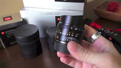 Leica Lenses 50 Summicron Apo Noctilux And Summilux Youtube