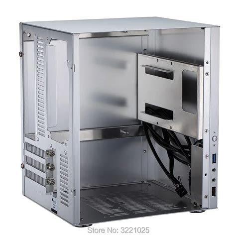 Jonsbo 핑크 알루미늄 미니 ITX MATX 컴퓨터 케이스 게임 소형 섀시 C2S 블랙 HTPC ITX 지원 3 5 인치