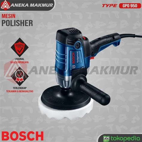 Promo Mesin Poles Mobil Bosch GPO 950 180MM 950 Watt Polisher Bosch