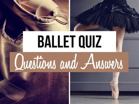 50+ Ballet Quiz Questions and Answers - Quiz Trivia Games