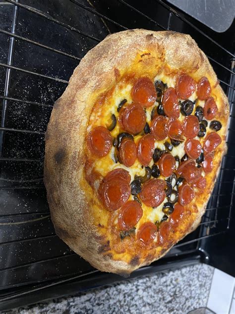 Finally A Pizza To Share On This Charcoal Pizza Oven Rpizza