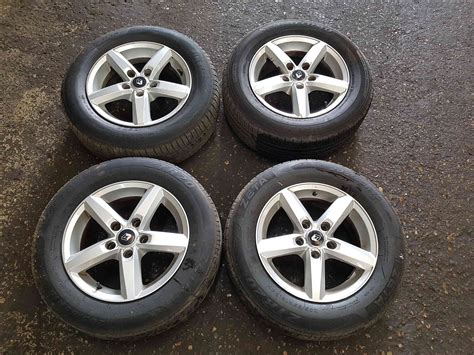 Renault Megane MK3 20082014 Alloy Wheels SET X4 15Inch Tyres 205 65 15