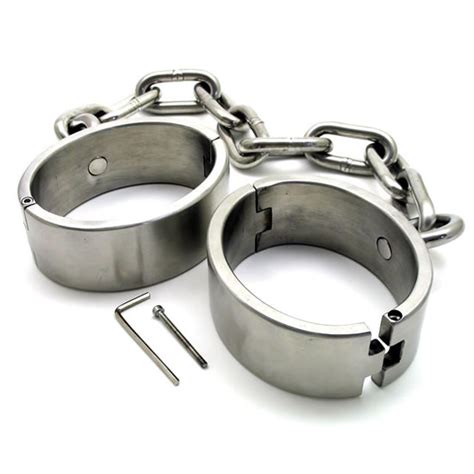 Heavy Oval Ankle Cuffs Uk