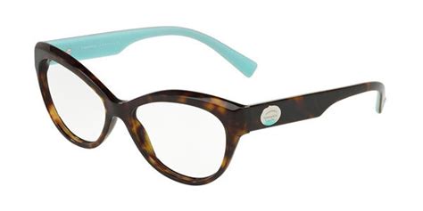 Tiffany And Co Tf2091b 8134 Eyeglasses In Top Havana Blue Smartbuyglasses Usa