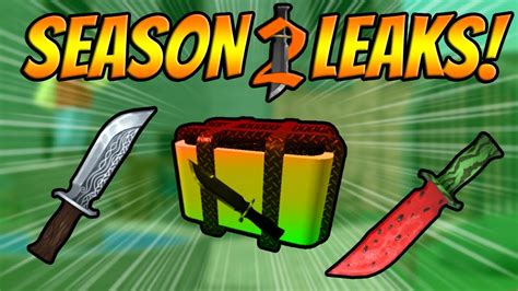 New MM2 Season 2 LEAKS!? - YouTube