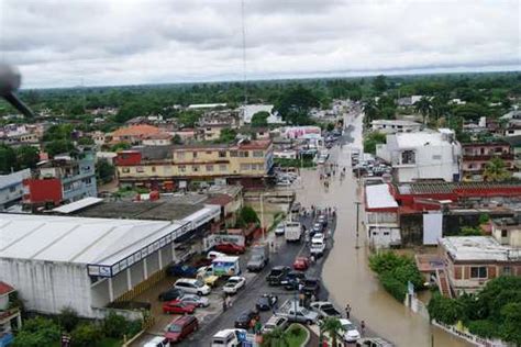 La Jornada Aguaceros Provocan Inundaciones En 40 Localidades De Veracruz