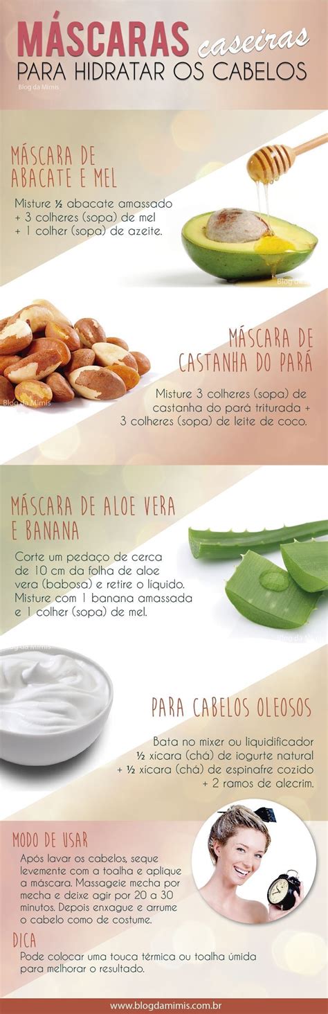 Mascaras Caseiras Para O Cabelo