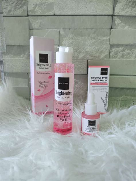 Review Scarlett Brightening Facial Wash Dan Scarlett Brightly Ever