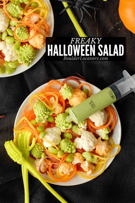 Halloween Salad A Freaky Halloween Side Dish Recipe