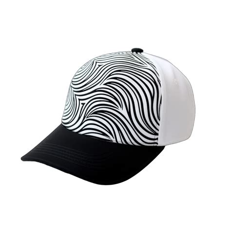 Cap mockup. Isolated on transparent background, realistic cap hat templates. angle view of adult ...