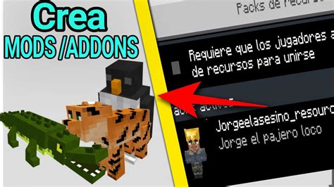 Como Crear Tus Propios Mods Addons Para Minecraft Pe Cualquier Versi N