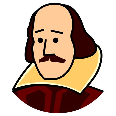 William Shakespeare Clipart at GetDrawings | Free download