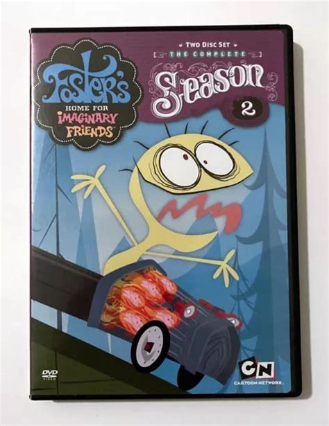 Foster S Home For Imaginary Friends Season 2 Animated Series Rare R1 2 Dvd Set Eur 34 70