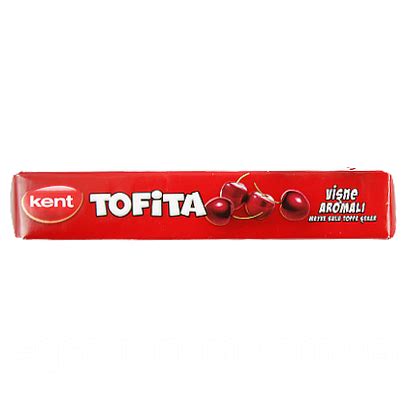 Цукерки жувальні Тофіта зі смаком вишні Tofita 47g/20шт/12бл/ящ (Код ...