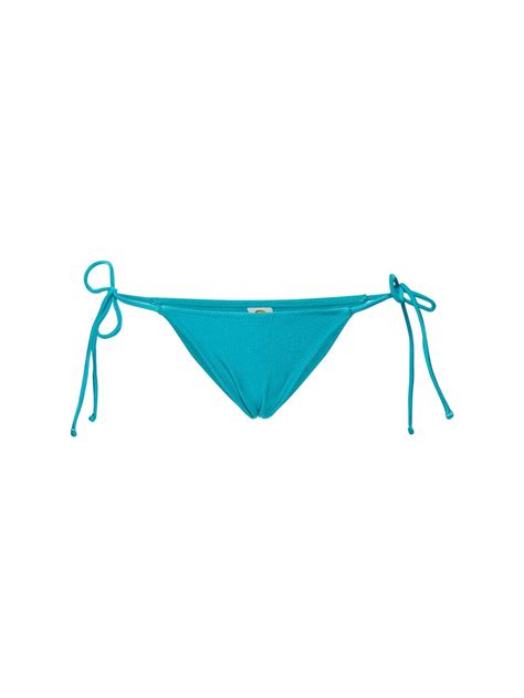 Tropic Of C Praia String Bikini Bottom In Seabreeze Modesens