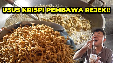 CUMA JUALAN USUS KRISPI DI PINGGIR JALAN TAPI UNTUNGNYA NGALAHIN GAJI