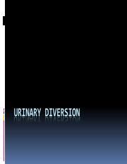 Understanding Urinary Diversion: Types and Procedures | Course Hero