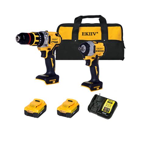 Ekiiv New Sealed Original Sales Combo Power Tools 11 Kits Tool Set 20v Volt 18v Volt Drills