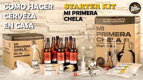 Como Hacer Cerveza En Casa STARTER KIT Cerveza Artesanal YouTube