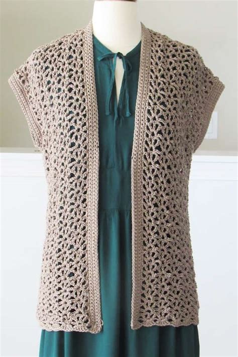 Lacy Crochet Cardigan Pattern Simple And Quick Crochet Dreamz