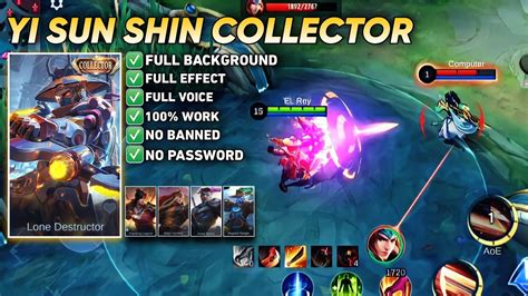 Script Skin Yss Collector Full Effect Voice No Password Pacth