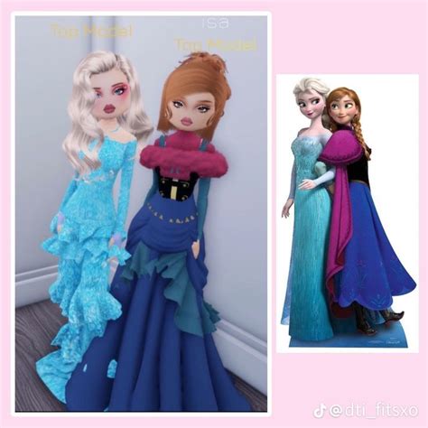 Dress To Impress Outfit Idea In 2024 Dress To Impress Frozen Dress