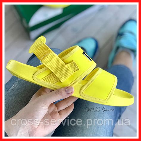 Босоножки женские Puma Sandals yellow / сандалии Пума сандалс желтые ...