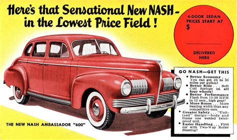 1941 Nash Ambassador 600 Four Door Sedan Alden Jewell Flickr