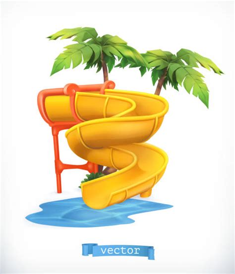 Waterpark Cartoon Illustrations Royalty Free Vector Graphics And Clip