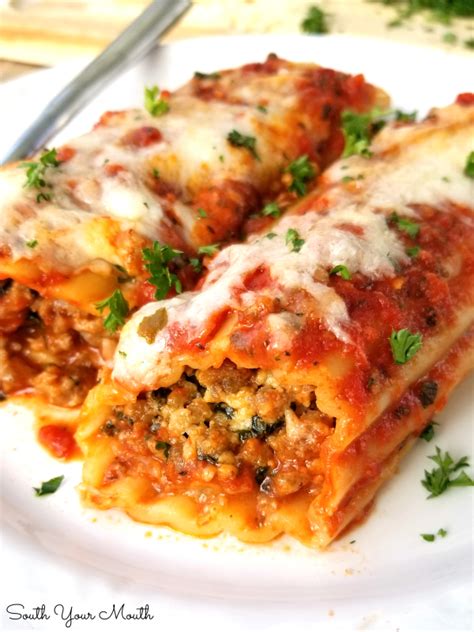 Beef Manicotti