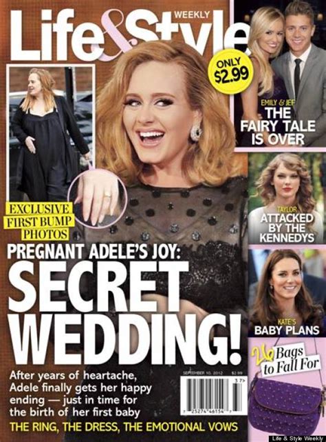 Adele Baby Bump: Pregnant Singer Steps Out Wearing Possible Wedding ...