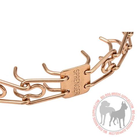 'Easy Taming' Dog Pinch Collar Produced of Curogan Alloy with Prong ...