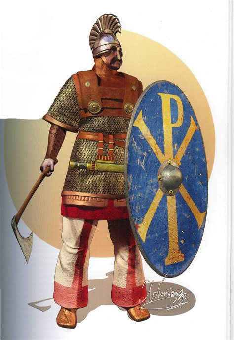 Full Length Byzantine Soldier