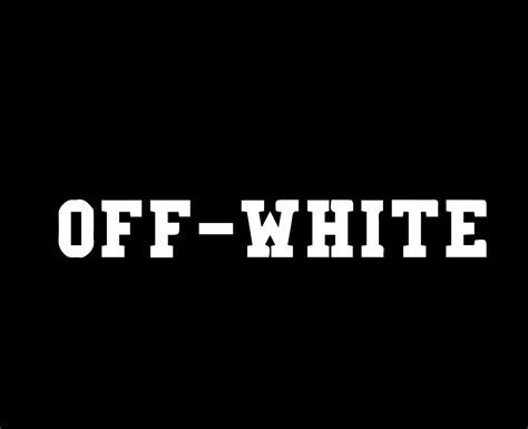 Off-White Brand Symbol Logo Name White Design Clothes Icon Abstract ...