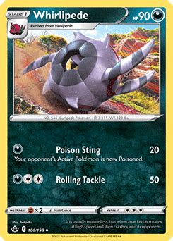 Whirlipede | Pokédex