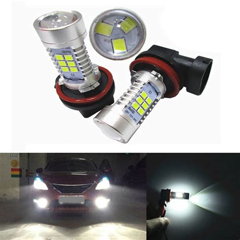 High Bright 21smd 9005 9006 H11 H8 2835 21 LED Car Decoding Fog Lights