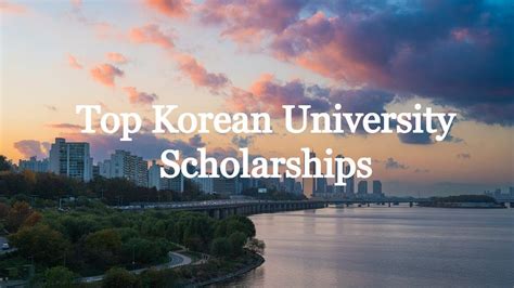 Top 10 Noteworthy Scholarships at Korean Universities 2024: Admission ...