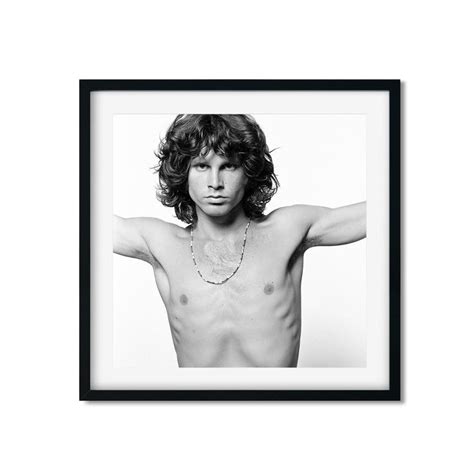 Jim Morrison Iconic Black And White Photo Print The Doors Iconic