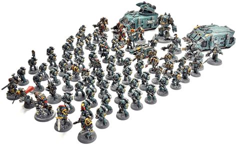 Sons Of Horus Army Well Painted Warhammer 30k Horus Heresy Forge World Ebay