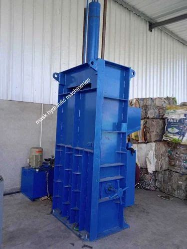 Mild Steel Carton Baler Machine Max Load Capacity Ton At Rs