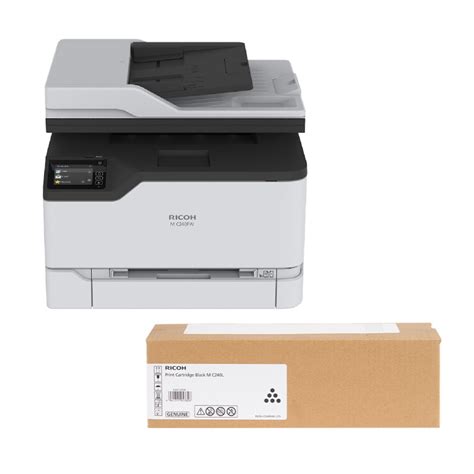 Ricoh M C240FW A4彩色多功能打印機 + M C240L 黑色碳粉 | 彩色打印機 | 辦公室影印機 | R Choice ...