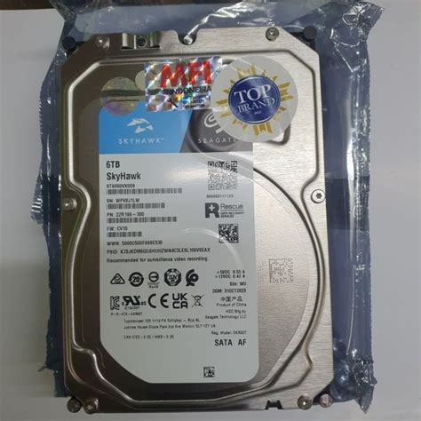 Jual Hdd Hardisk Cctv Seagate Skyhawk 6tb Resmi Mfi Not 4tb Shopee Indonesia