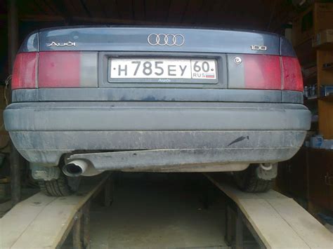 Ремонт заднего бампера — Audi 100 (C4), 2,3 л, 1991 года | своими ...