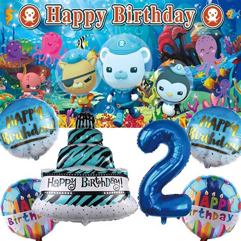 Buy Octonauts Nd Birthday Party Supplies Set Second Birthday