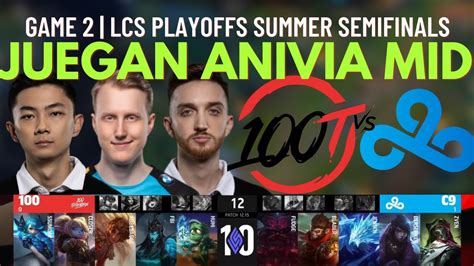 Juegan Anivia Mid C Vs Thieves Highlights Game Lec Playoffs