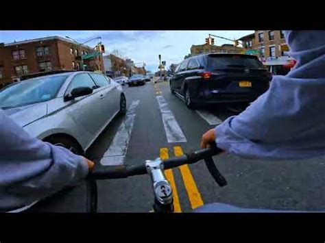 Fixed Gear Trying To Catch Some Waves On Coney Island Av Youtube