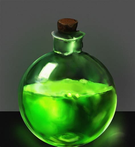 Artstation Green Potion Art